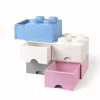 Atvilktne LEGO Brick 8, room copenhagen RC40061735, balta