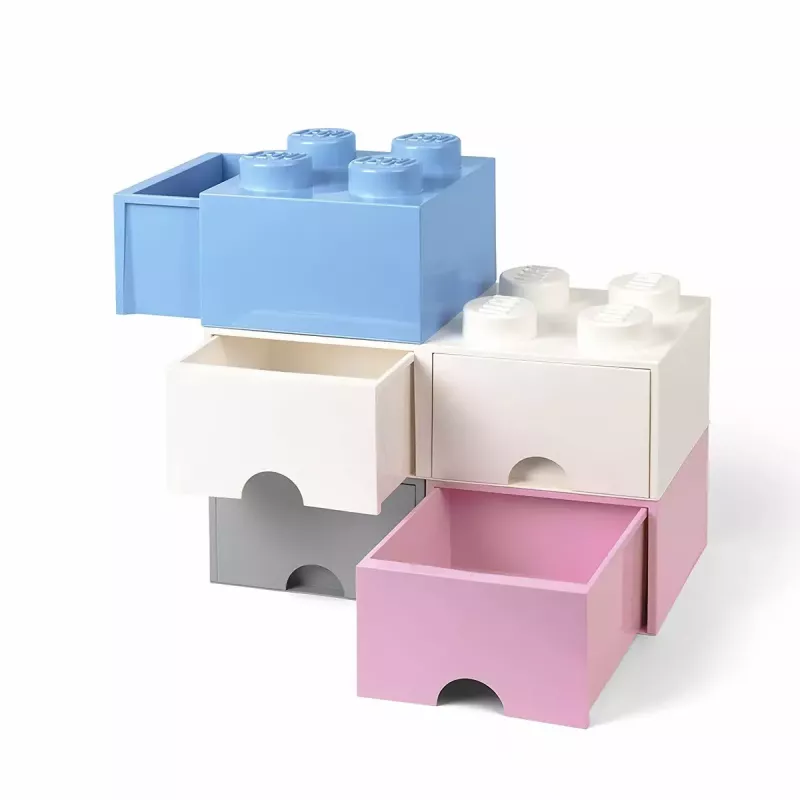 Atvilktne LEGO Brick 8, room copenhagen RC40061735, balta
