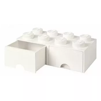 Atvilktne LEGO Brick 8, room copenhagen RC40061735, balta