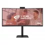 AOC E4 CU34E4CW datora monitors 86.4 cm (34 collas) 3440 x 1440 pikseļi UltraWide Quad HD LED Melns