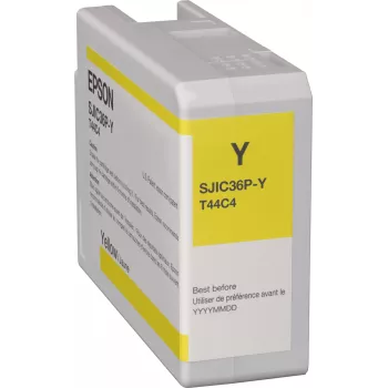 Epson SJIC36P(Y) tintas kasetne dzeltena
