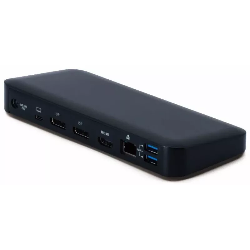 Acer USB Type-C Docking III Melns ar ES barošanas vadu
