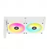 CORSAIR CPU dzesētājs - Icue Link H100I RGB Aio šķidruma dzesētājs - Balts