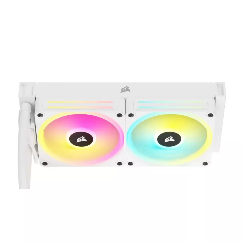 CORSAIR CPU dzesētājs - Icue Link H100I RGB Aio šķidruma dzesētājs - Balts