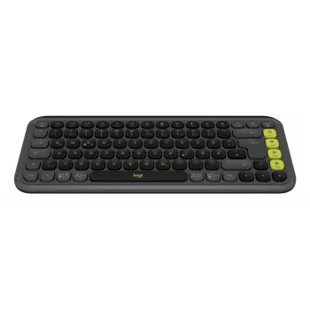 Logitech POP Icon Keys 920-013059 bezvadu tastatūra - grafīta zaļa, QWERTZ vācu izkārtojums