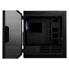 MSI MPG SEKIRA 500X Full Tower datora korpuss melns, 3x 200mm ARGB + 1x 200mm + 1x120mm ARGB ventilatori, Mystic Light Sync, 8 kanālu ARGB centrmezgls, USB Type-C, rūdīta stikla paneļi, E-ATX, ATX, mATX, mini-ITX