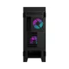 MSI MPG SEKIRA 500X Full Tower datora korpuss melns, 3x 200mm ARGB + 1x 200mm + 1x120mm ARGB ventilatori, Mystic Light Sync, 8 kanālu ARGB centrmezgls, USB Type-C, rūdīta stikla paneļi, E-ATX, ATX, mATX, mini-ITX