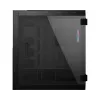 MSI MPG SEKIRA 500X Full Tower datora korpuss melns, 3x 200mm ARGB + 1x 200mm + 1x120mm ARGB ventilatori, Mystic Light Sync, 8 kanālu ARGB centrmezgls, USB Type-C, rūdīta stikla paneļi, E-ATX, ATX, mATX, mini-ITX