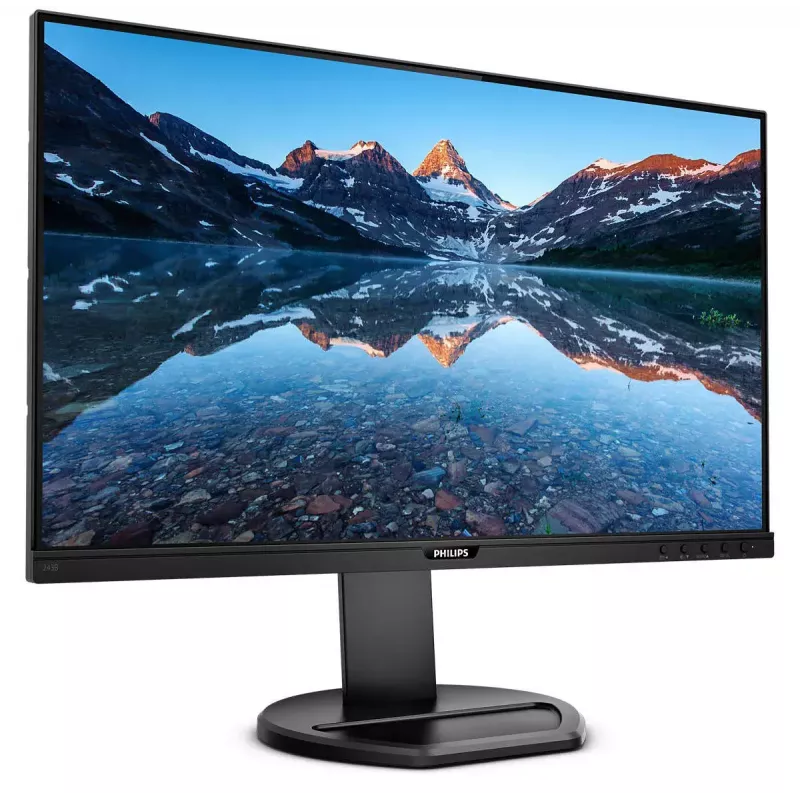 Philips B Line 243B9/00 datora monitors 60,5 cm (23,8 collu) 1920 x 1080 pikseļi Full HD LED Melns