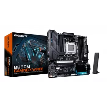 GIGABYTE B850M GAMING X WIFI6E mātesplate - AMD Ryzen 9000 sērijas CPU, 10+2+2 fāžu digitālais VRM, līdz 8200MHz DDR5 (OC), 1xPCIe 5.0 + 1xPCIe 4.0 M.2, 2.5LAN, WIFI 6E, USB 3.2 Gen 2