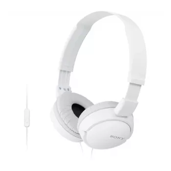 Sony MDR-ZX110AP Austiņas ar Mikrofonu Vadu Baltas