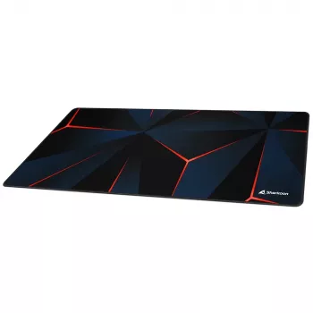 SHARKOON Gaming Peļu Paliktnis SGP30 - Melns/Zils/Oranžs