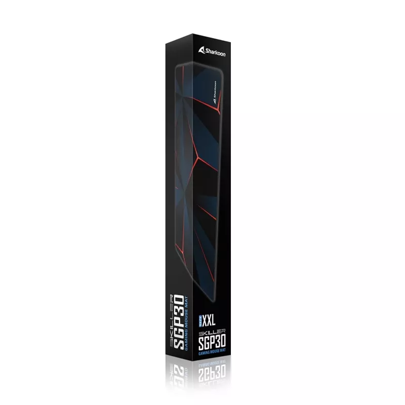 SHARKOON Gaming Peļu Paliktnis SGP30 - Melns/Zils/Oranžs