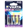 VARTA Ultra Lithium AAA 1.5V 4 gab. baterijas