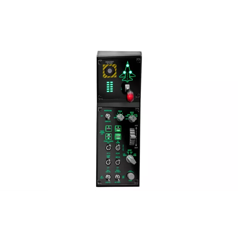 Džoistiks Thrustmaster VIPER Panel Melns USB ar dzinēja vadības sviru PC