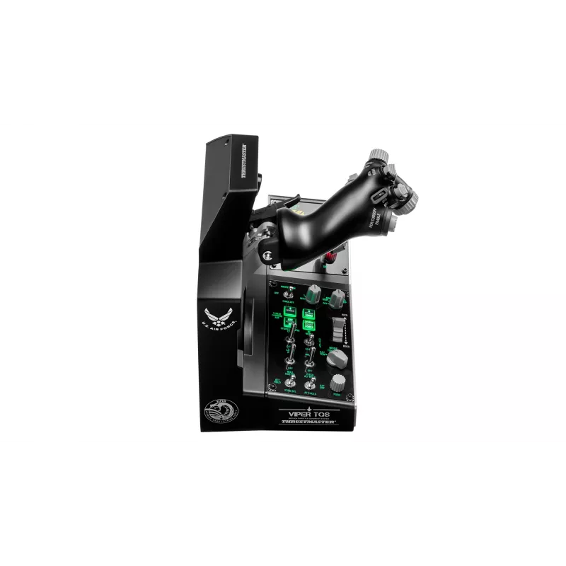 Thrustmaster VIPER TQS MISSION PACK Melns USB Džoistiks + Dzinēja Vadības Svira PC