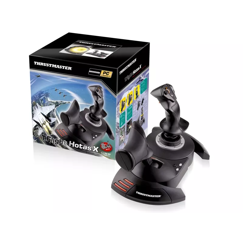 Thrustmaster T.Flight Hotas X Black USB lidošanas svira PC