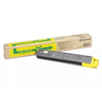 KYOCERA TK-8325Y tonera kasetne 1 gab. Oriģināla Dzeltena