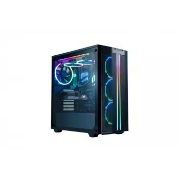 be quiet Light Wings 140mm ARGB PWM High Speed Ventilators Melns 3 komplektā