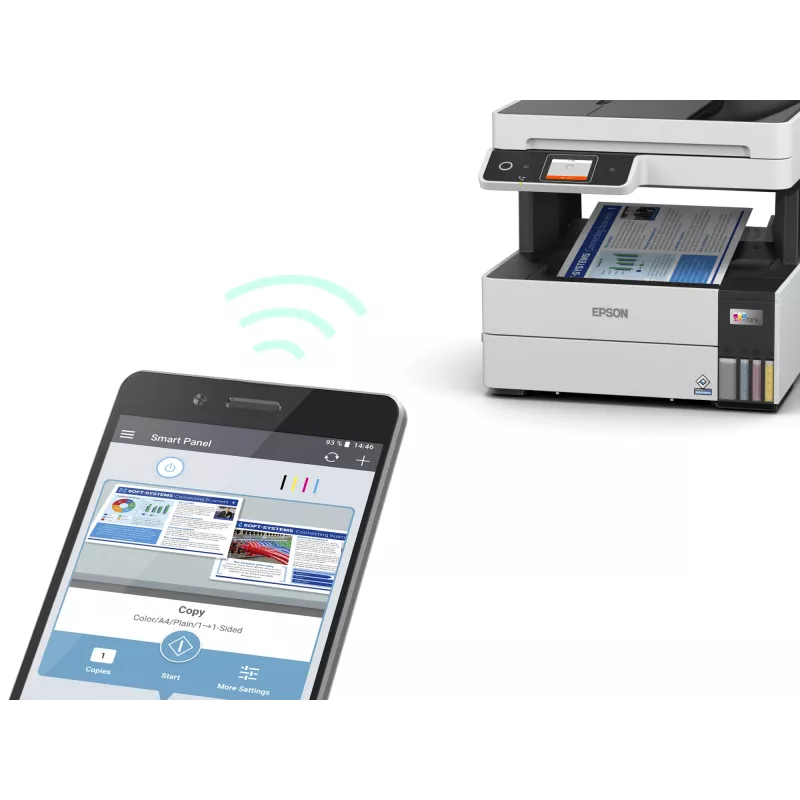 Epson EcoTank ET-5170 Daudzfunkciju tintes printeris A4 4800x1200 DPI 37 ppm Wi-Fi