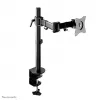 Neomounts NM-D135BLACK Monitora roka 10-27 collām, Skava/Caurums, 8 kg, 25.4 cm (10 inch), 68.6 cm (27 inch), 100 x 100 mm, Melna