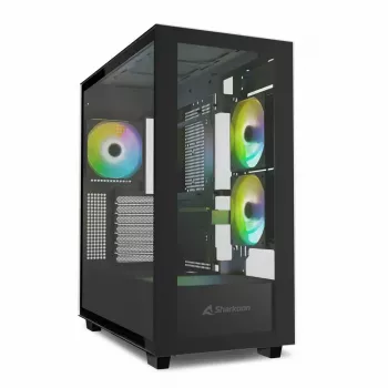 PC korpuss Sharkoon Rebel C60 Midi Tower Melns