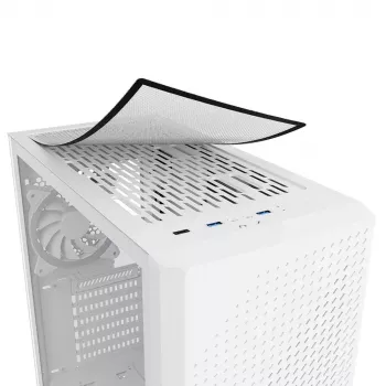 PC korpuss Sharkoon VS9 RGB Midi Tower Balts