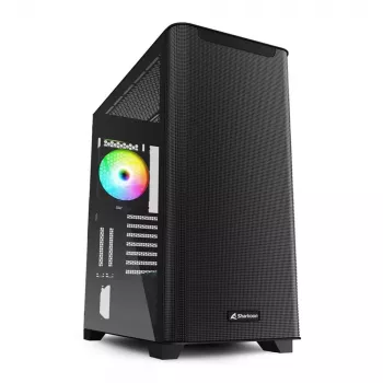 PC korpuss Sharkoon M30 RGB Full Tower Melns