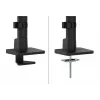 Neomounts DS65S-950BL2 monitora roka 24-34 collas - gāzes atspere - Topfix - daudzregulējama - 180° apstādinātājs