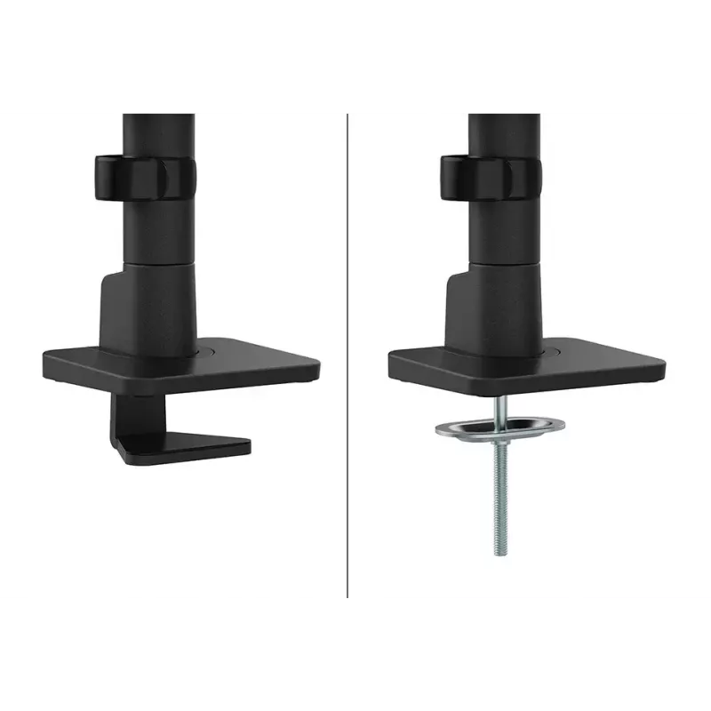 Neomounts DS65S-950BL2 monitora roka 24-34 collas - gāzes atspere - Topfix - daudzregulējama - 180° apstādinātājs