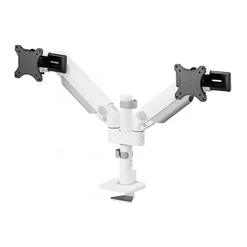 Neomounts DS65S-950WH2 Monitora roka 24-34 collām - gāzes atspere - Topfix - daudzregulējama - 180°-stop
