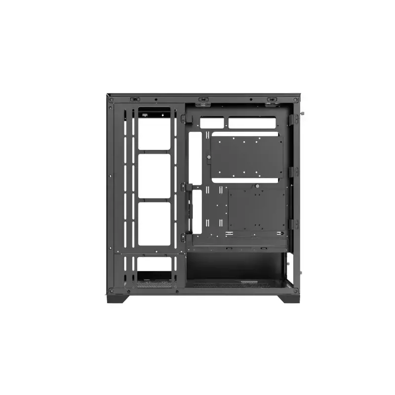 PC korpuss Xilence Xilent Gleam Midi Tower Melns