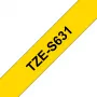 Brother TZE-S631 līmlentes kasete, 12 mm, pastiprināta līme, 8 m