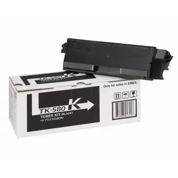 KYOCERA TK-580K oriģinālā melnā tonera kasetne, 1 gab.