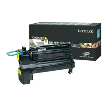 LEXMARK Tonera kasetne - C792/X792 - Atgriešanas programma - 6k lapas - Dzeltena