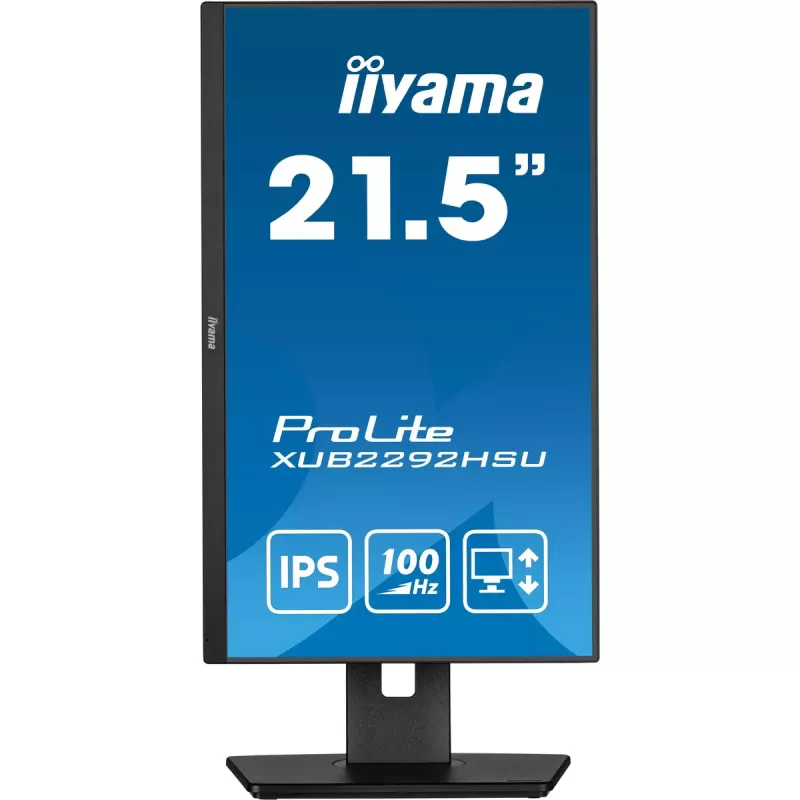 iiyama ProLite XUB2292HSU-B6 21,5 collu Full HD LED monitors ar IPS paneli un 100 Hz