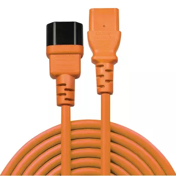 Lindy 2m IEC pagarinātāja kabelis, oranžs