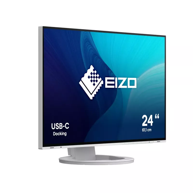 EIZO FlexScan EV2485-WT datora monitors 61,2 cm (24,1 collas) 1920 x 1200 pikseļi WUXGA LCD Balts