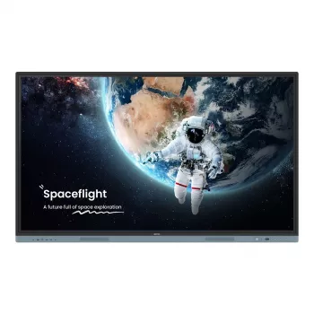 BenQ RM6504 interaktīvā tāfele 165,1 cm (65 collas) 3840 x 2160 pikseļi Skārienjutīgs Melns