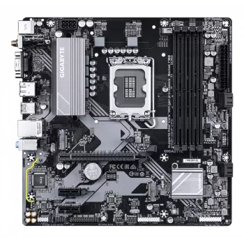 Mātesplate GIGABYTE B760M D3HP WIFI6 – atbalsta Intel Core 14. paaudzes CPU, 4+1+1 fāžu digitālais VRM, līdz 5600MHz DDR5, 2xPCIe 4.0 M.2, Wi-Fi 6, GbE LAN, USB 3.2 Gen1