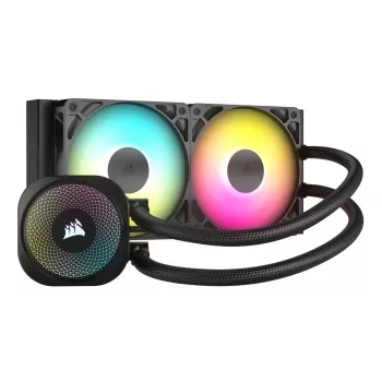 CORSAIR Nautilus 240 RS ARGB šķidruma dzesētājs procesoriem, melns