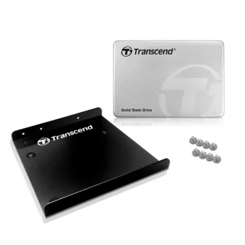 TRANSCEND SSD 370 128GB 2.5in SATA III 6Gb/s MLC Alumīnija korpuss