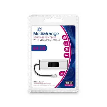 USB zibatmiņa MediaRange 64 GB USB Type-A 3.2 Gen 1 MR917