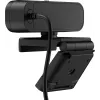 HP 435 FHD tīmekļa kamera (77B10AA) video zvaniem, 2 MP, 1920 x 1080, 30 kadri/s, USB-A 2.0, automātiskais fokuss, privātuma vāciņš, divi mikrofoni, melna