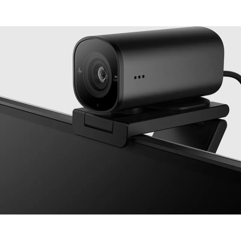 HP 965 4K straumēšanas tīmekļa kamera, 8 MP, 3840 x 2160 pikseļi, Full HD, 60 fps, USB
