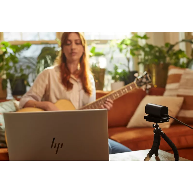 HP 965 4K straumēšanas tīmekļa kamera, 8 MP, 3840 x 2160 pikseļi, Full HD, 60 fps, USB