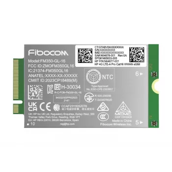 HP 4G LTE-A Pro Cat16 WWAN interfeisa karte/adapteris