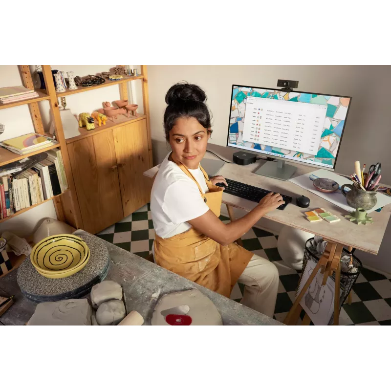 HP 620 FHD tīmekļa kamera, 4 MP, 1920 x 1080 pikseļi, Full HD, 60 fps, 720p, 1080p, 5x