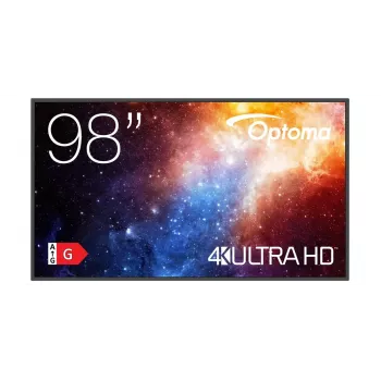 Optoma N3981K 98 collu LED 4K Ultra HD digitālās izkārtnes plakanpanelis