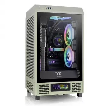 PC korpuss Thermaltake Tower 200 Mini Tower Zaļš